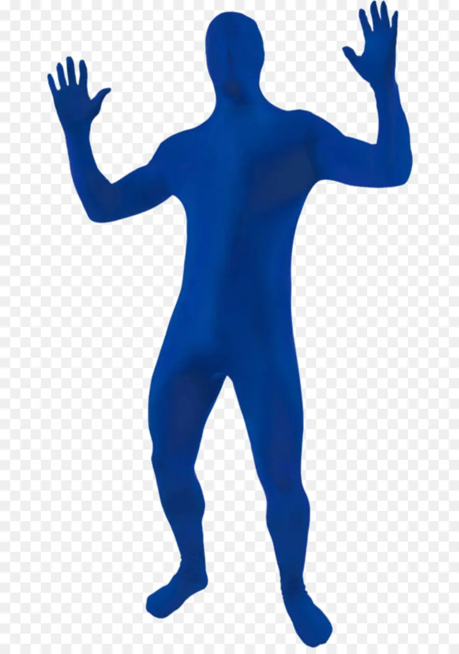 Traje，Azul PNG