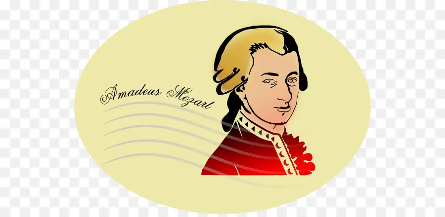 Wolfgang Amadeus Mozart，Compositor PNG