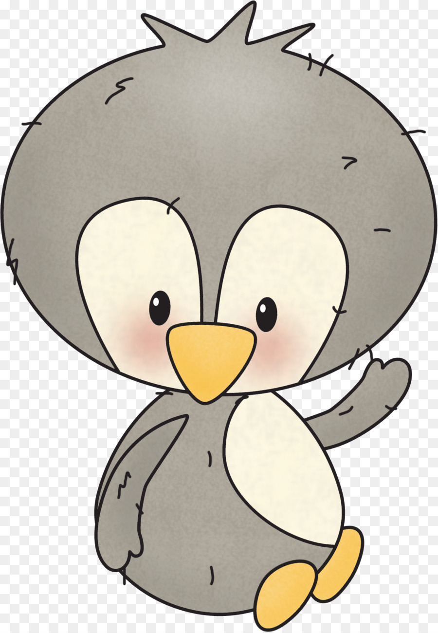 Pingüino，Sonriente PNG