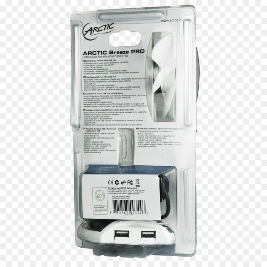 Accesorio Electrónica，Ventilador De Enfriamiento De Arctic Breeze Pro 92 Mm Usb PNG