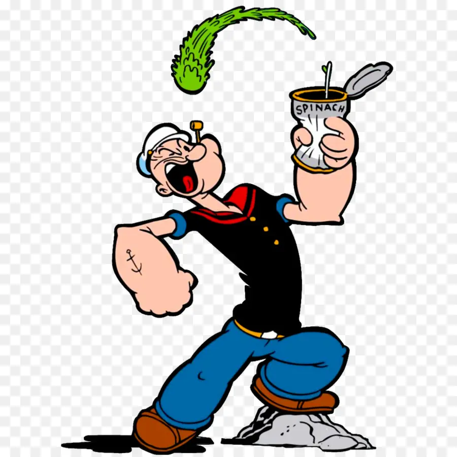 Popeye，Popeye Rush Para Las Espinacas PNG