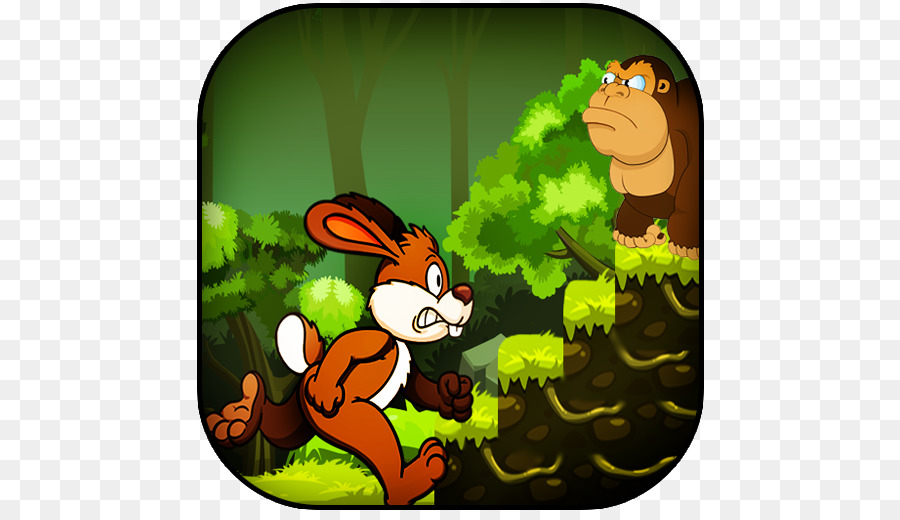 Jungle Bunny Run，Conejito De Conejito PNG