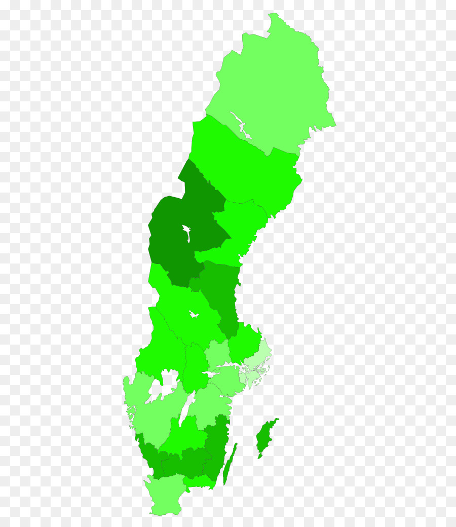 Suecia，Mapa PNG