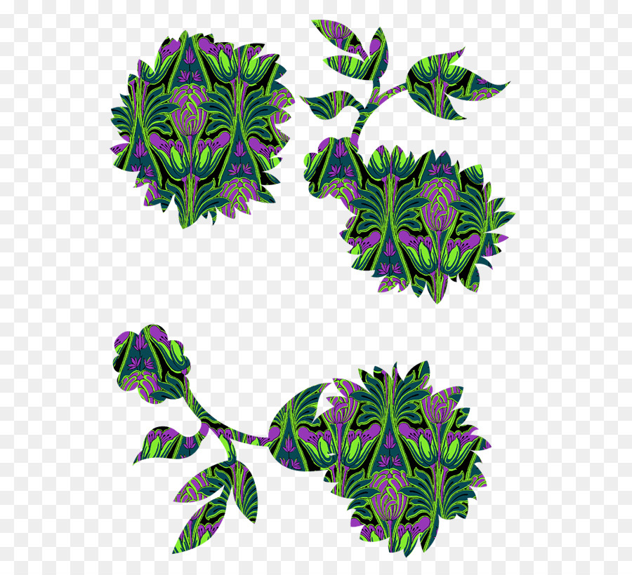 Hoja，Morado PNG