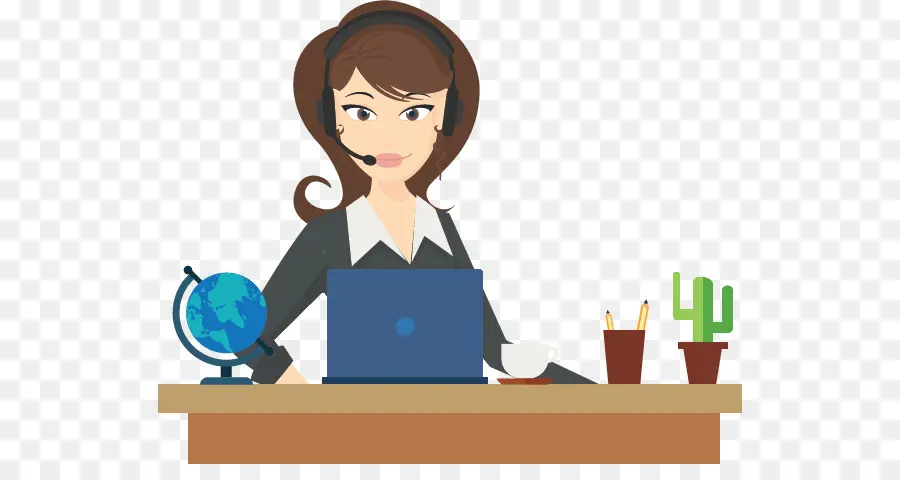 Recepcionista，Empleo PNG