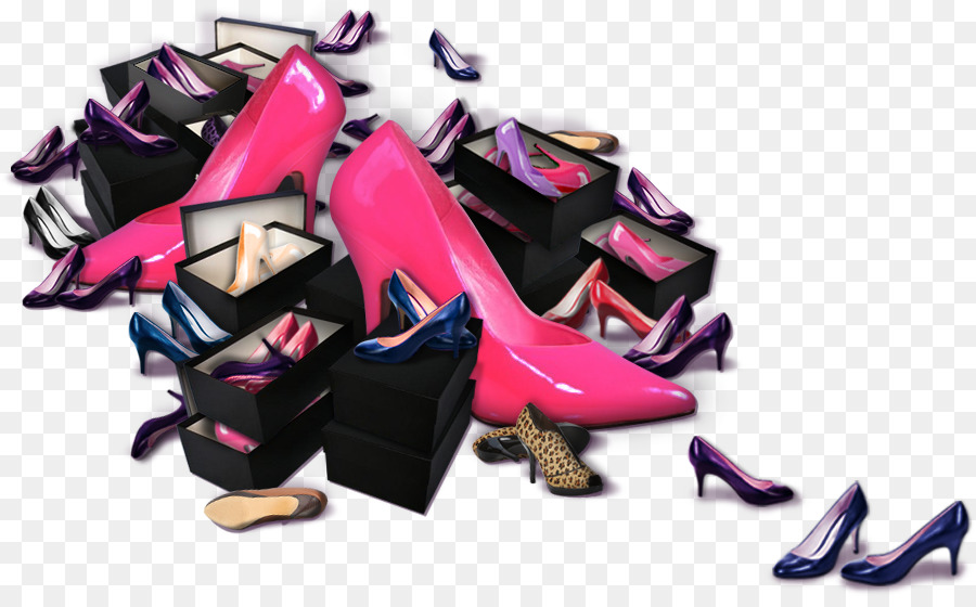 Zapato，Rosa M PNG