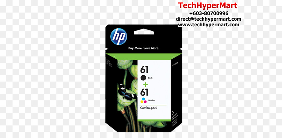 Hewlett Packard，Hp 61 Cartucho De Tinta PNG