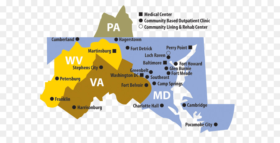 Mapa，Virginia PNG