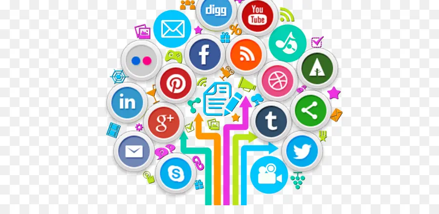 El Marketing Digital，Social Media Marketing PNG