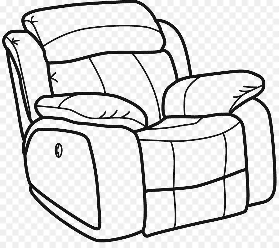 Silla Reclinable，Silla PNG