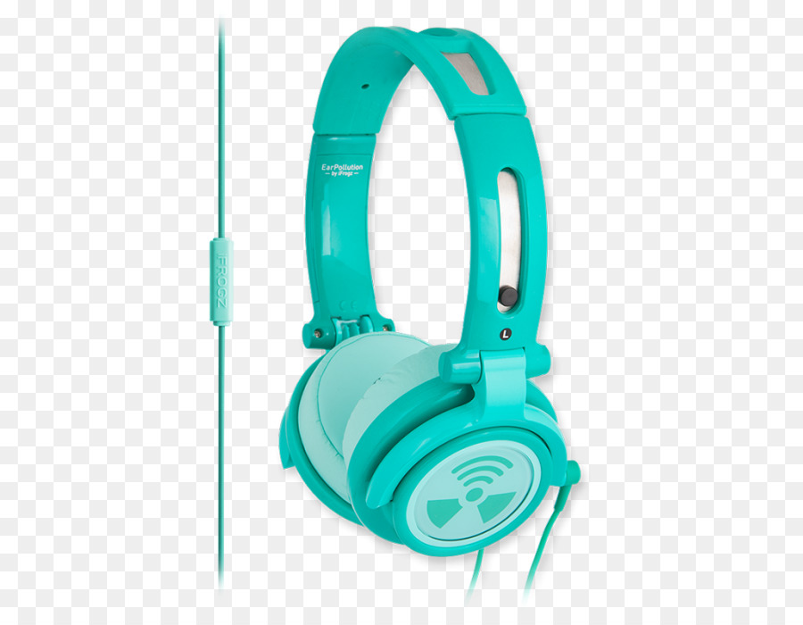 Auriculares Turquesa，Audio PNG