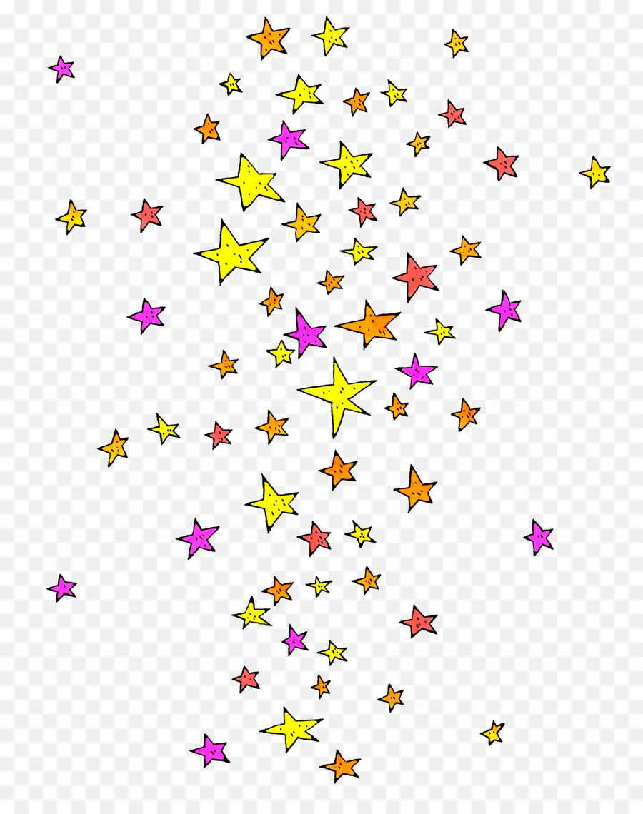 Estrellas，Púrpura PNG