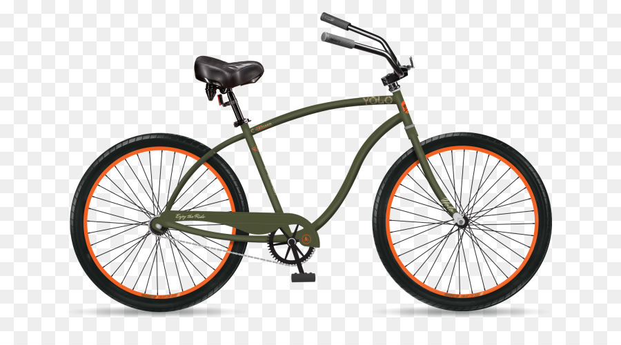 Bicicleta Cruiser，Bicicleta PNG