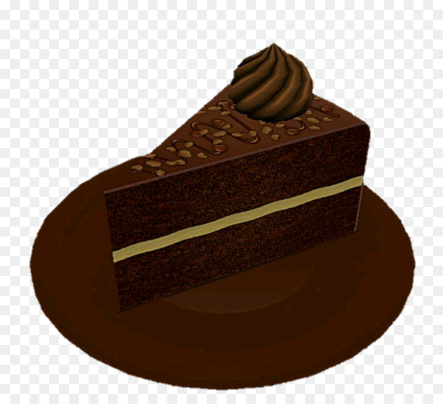 Pastel De Chocolate，La Tarta Sacher PNG