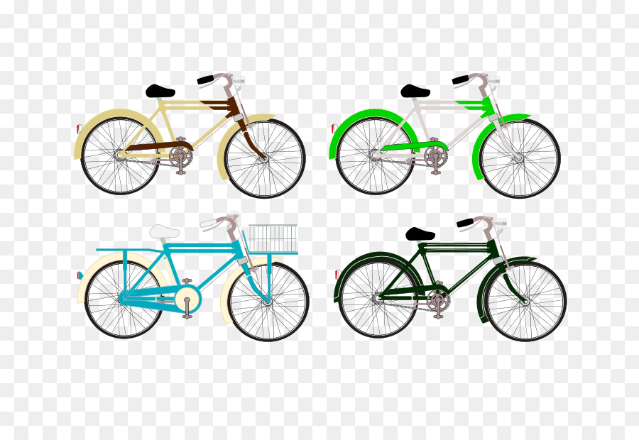 Ruedas De Bicicleta，Los Marcos De La Bicicleta PNG