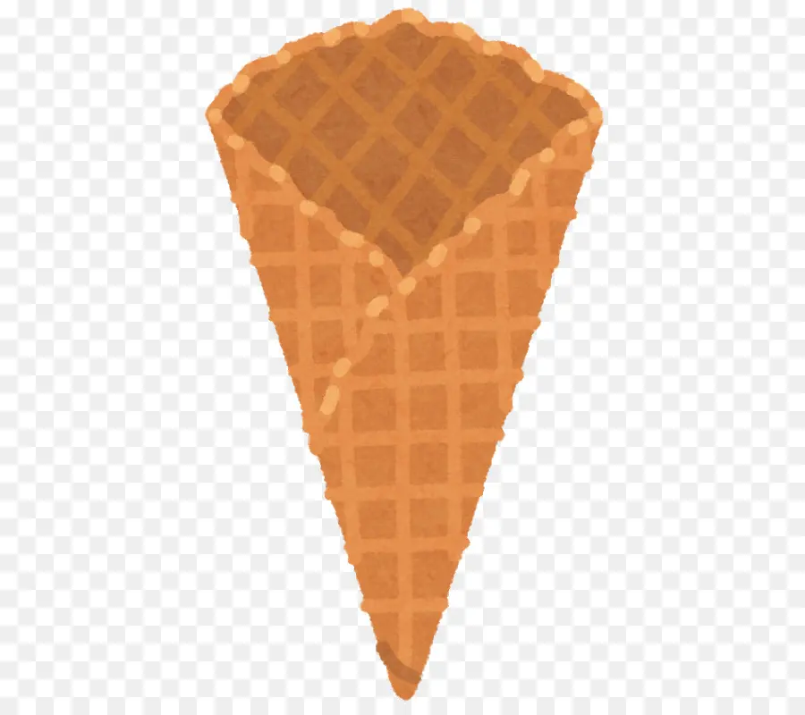 Cono De Gofre，Helado PNG