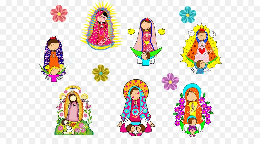 Our Lady Of Guadalupe，Line PNG