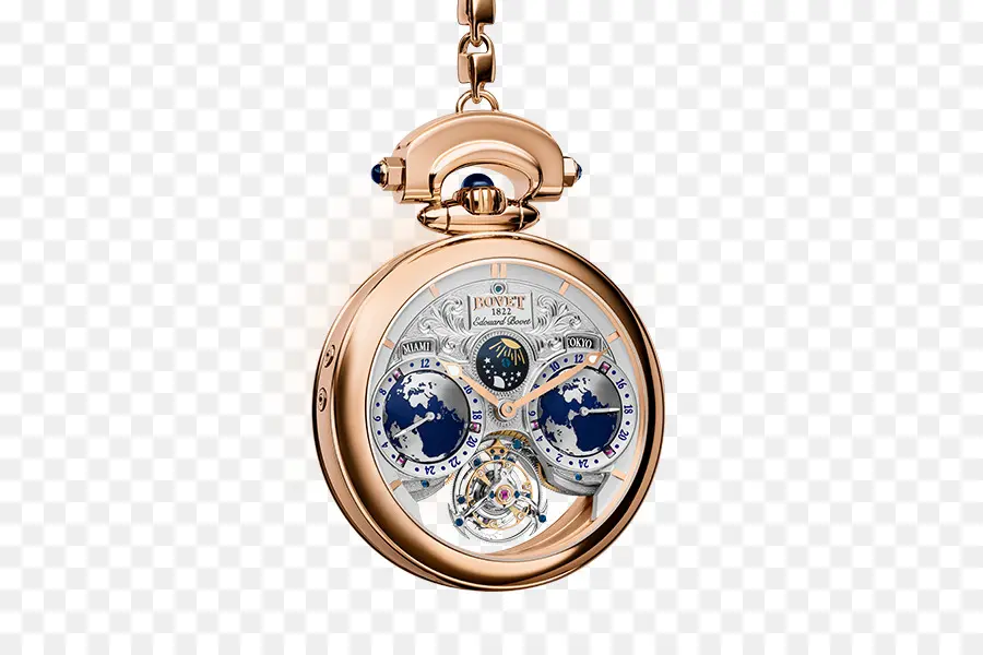 Reloj De Bolsillo De Lujo，Oro PNG