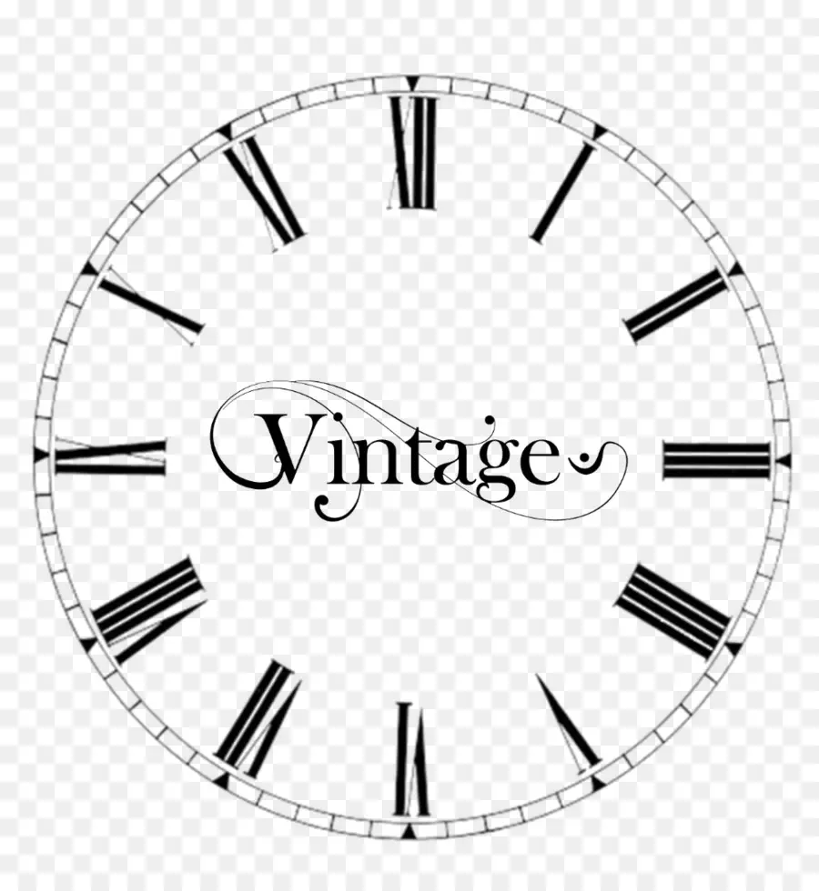 Esfera De Reloj Vintage，Tiempo PNG