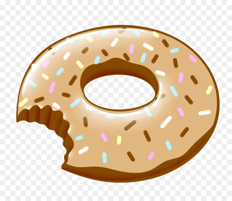 Donut De Chocolate，Postre PNG