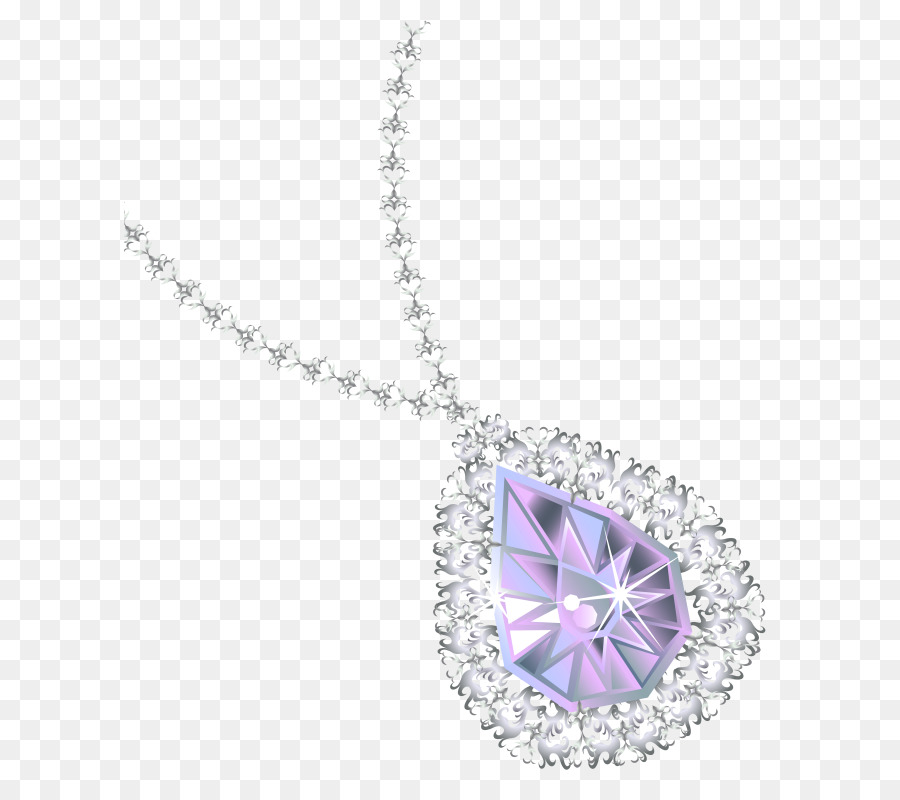 Collar De Diamantes，Colgante PNG