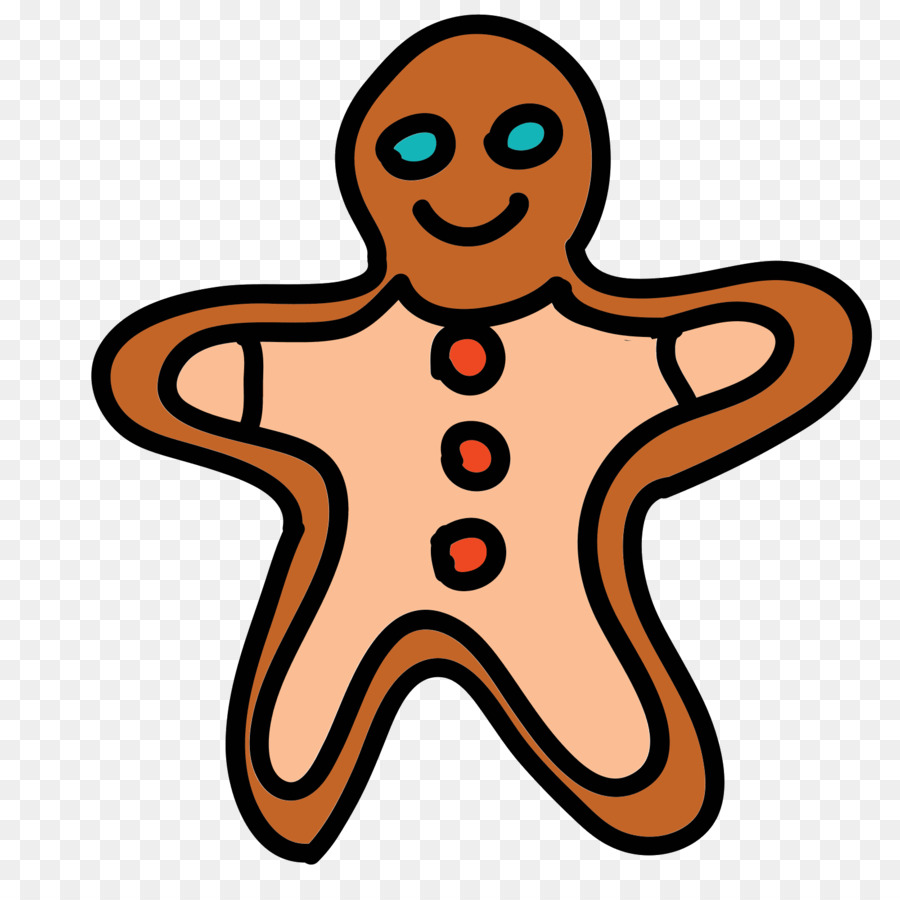 Hombre De Jengibre，Galleta PNG