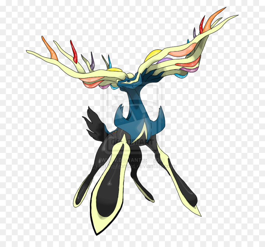 Xerneas，Fan Art PNG