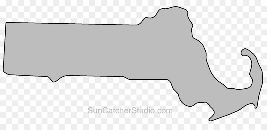 Massachusetts，Mapa PNG