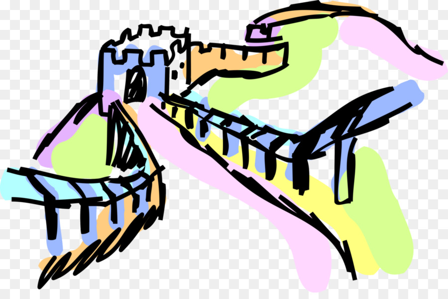 La Gran Muralla De China，Dibujo PNG