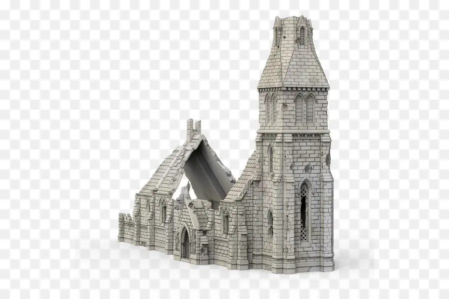 Iglesia En Ruinas，Restos PNG