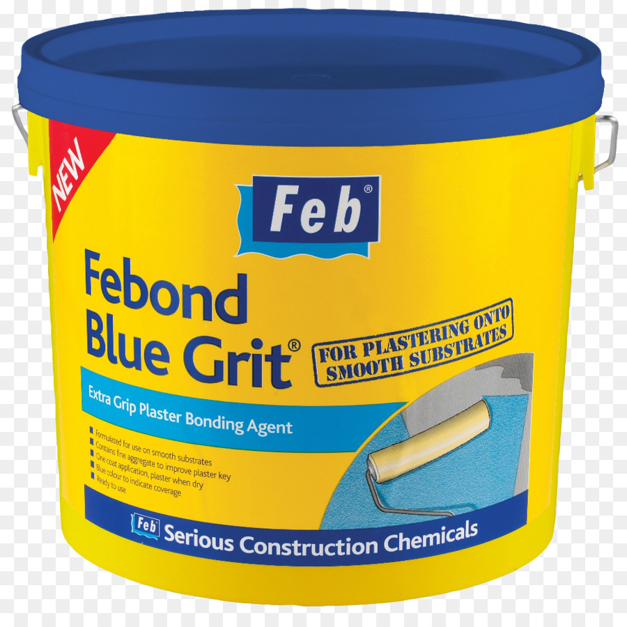 Everbuild Febond De Arena Azul Agente De Unión，Yeso PNG