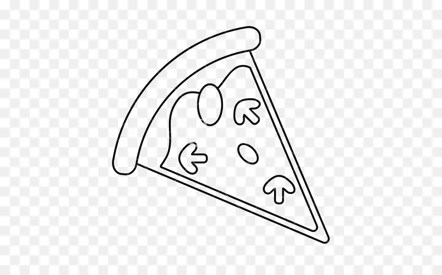 Esquema De Rebanada De Pizza，Pizza PNG