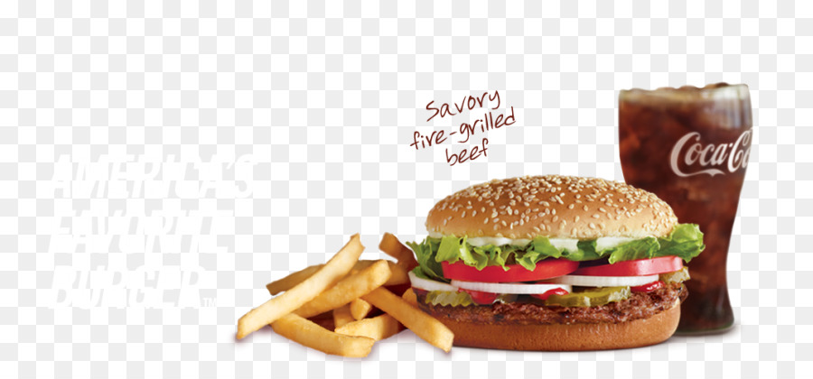 Whopper，Las Papas Fritas PNG