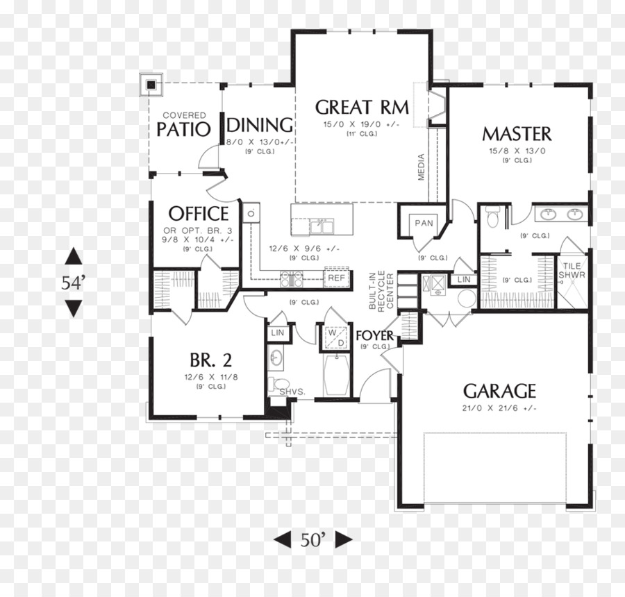 Plano De Planta，Casa PNG