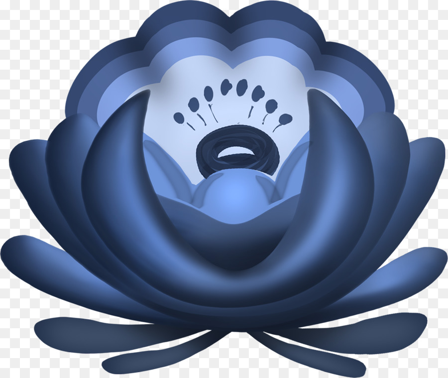 Flor Azul，Flor PNG