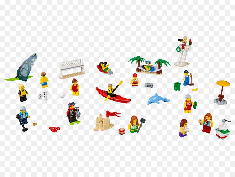 Lego 60153 La Gente De La Ciudad Pack De Diversión En La Playa，Lego 60134 De La Ciudad De La Diversión En El Parque De La Ciudad De La Gente Pack PNG