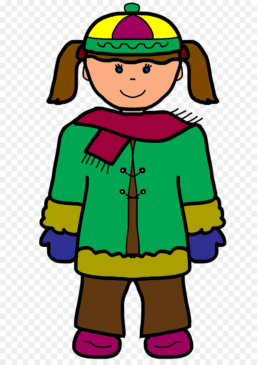 Niño En Ropa De Invierno，Invierno PNG