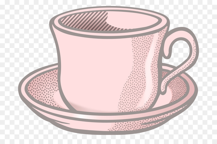 Taza De Lunares Rojos，Taza PNG