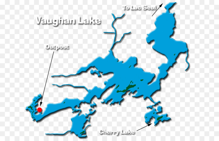 Lac Seul，El Lago Ontario PNG