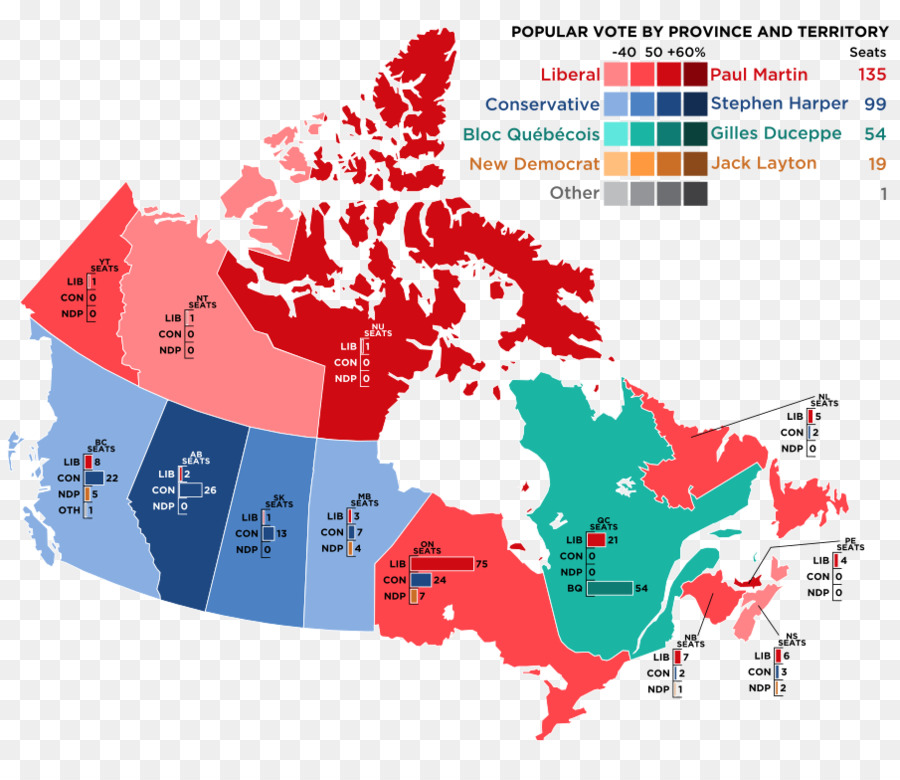 Canadiense De Las Elecciones Federales De 1984，Canadá PNG