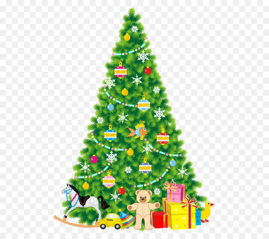 Árbol De Navidad，Decoraciones PNG