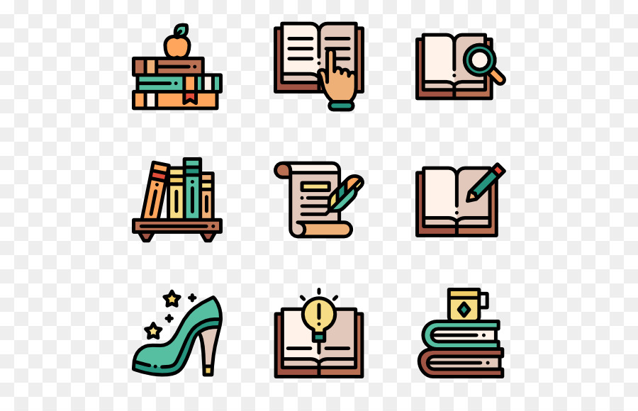 Iconos De Equipo，La Literatura PNG