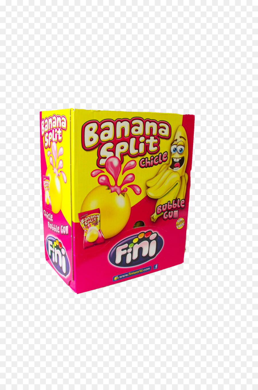 Banana Split Bubblegums Fini 200 Contar，Dulces PNG