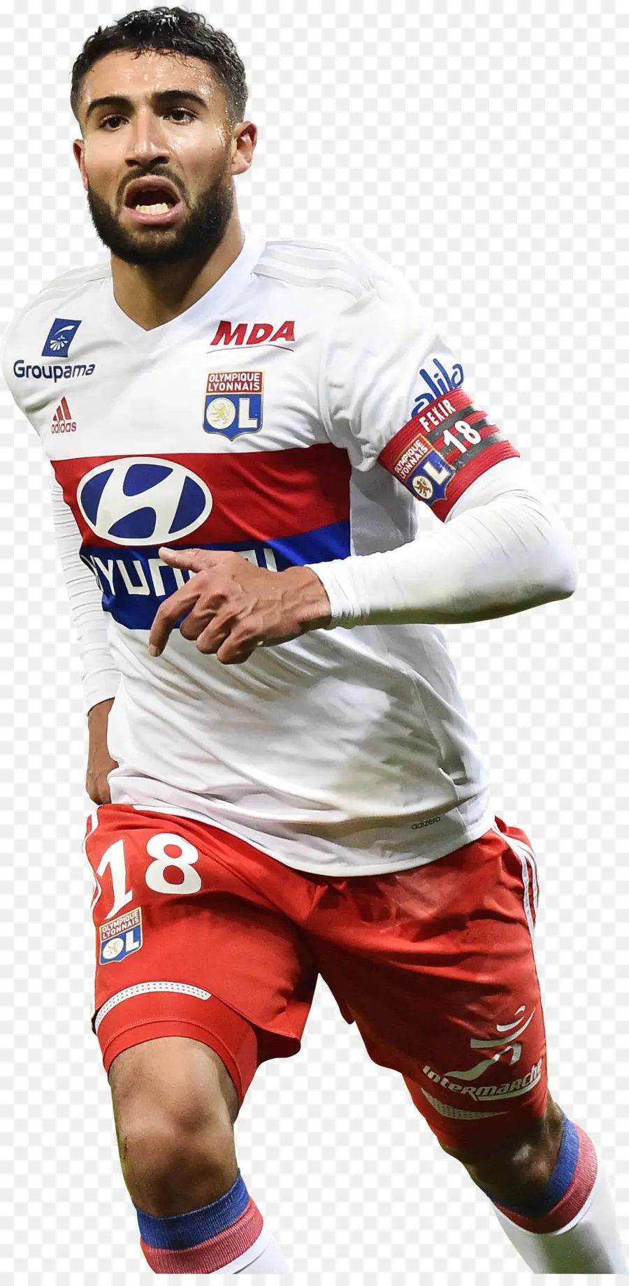 Nabil Fekir，El Olympique Lyonnais PNG