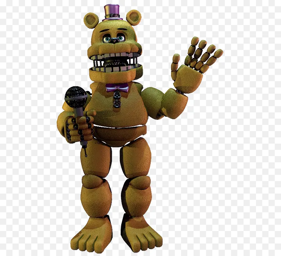 Oso Animatrónico，Micrófono PNG