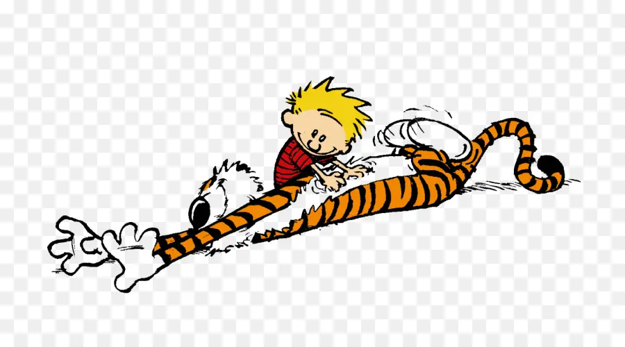 Completa De Calvin Hobbes，Homicida Psico Gato De La Jungla PNG