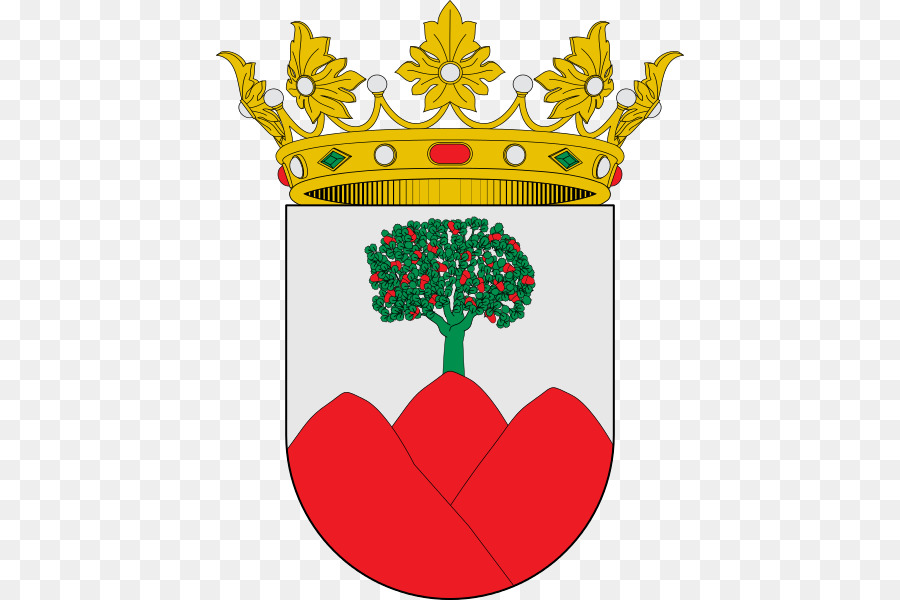 Corona Y árbol，Emblema PNG