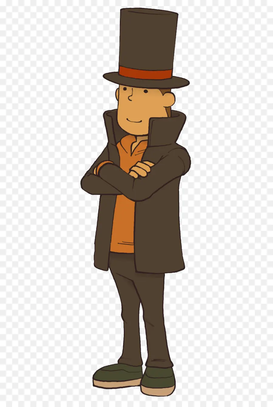 El Profesor Layton Vs Phoenix Wright Ace Attorney，El Profesor Layton Y La Máscara De Milagro PNG