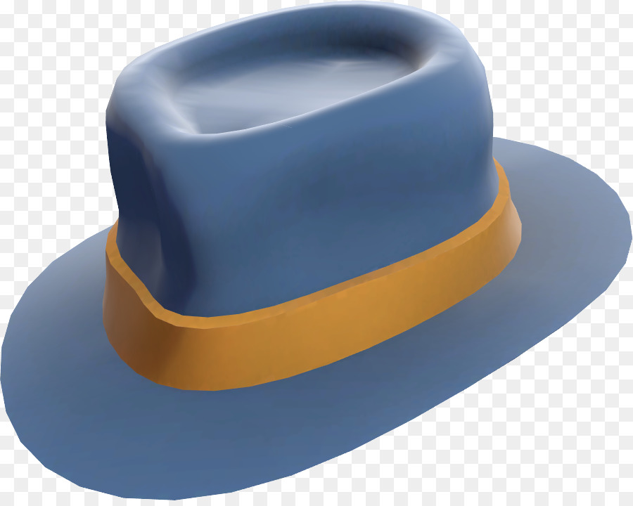 Fedora，Azul Cobalto PNG