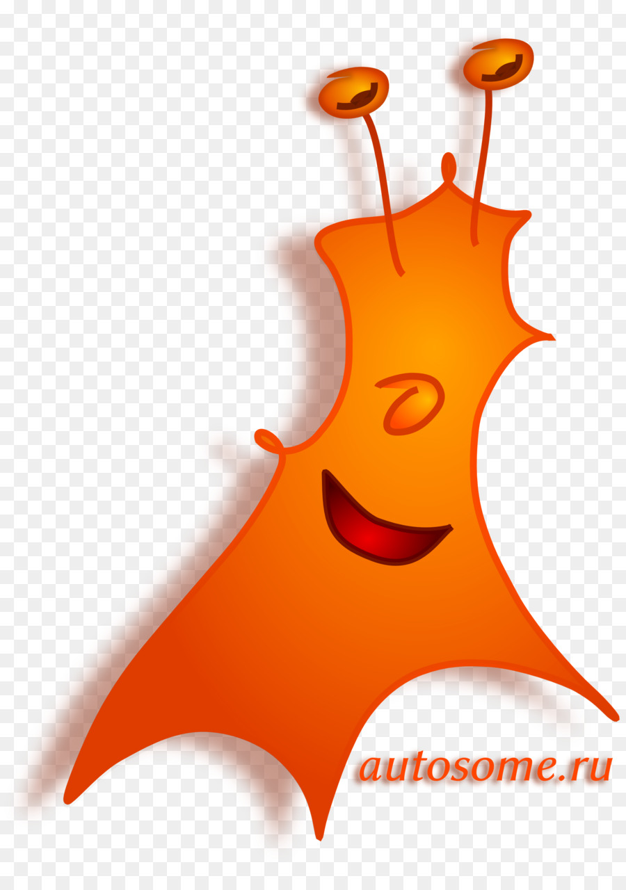 Personaje De Dibujos Animados Naranja，Dibujos Animados PNG